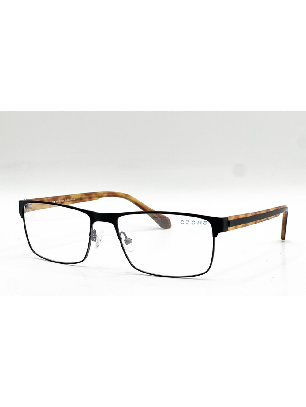 C-Zone E5198 90 Black/Havana Brown Authentic Eyeglasses 58-17-145